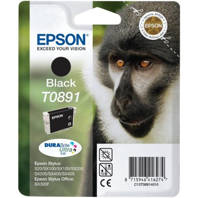 Tusz oryginalny T0891 do Epson (C13T08914011) (Czarny)