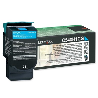 Toner oryginalny C540H1CG do Lexmark (C540H1CG) (Błękitny)