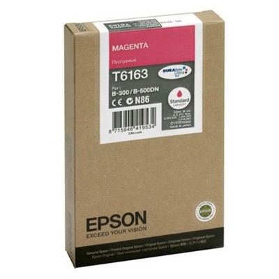 Tusz oryginalny T6163 do Epson (C13T616300) (Purpurowy)