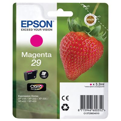 Tusz oryginalny T2983 do Epson (C13T29834010) (Purpurowy)