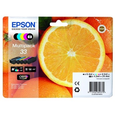 Tusze oryginalne T3337 do Epson (C13T33374010) (komplet)