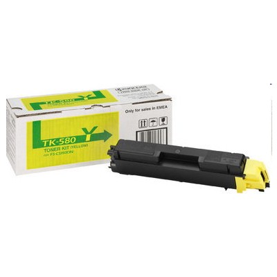 Toner oryginalny TK-580Y do Kyocera (1T02KTANL0) (Żółty)