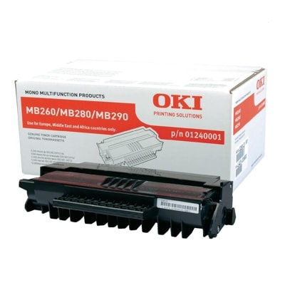 Toner oryginalny MB 260 do Oki (1240001) (Czarny)