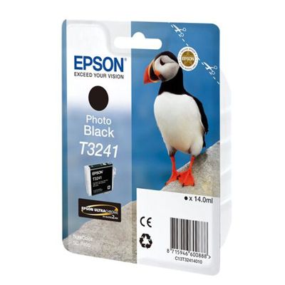 Tusz oryginalny T3241 do Epson (C13T32414010) (Czarny Foto)