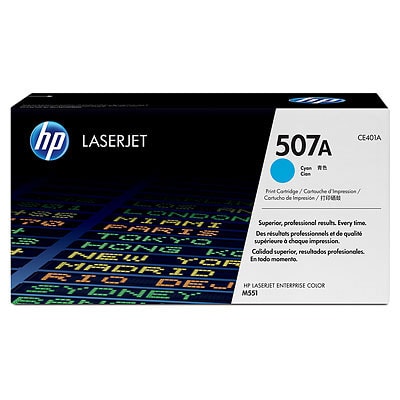 Toner oryginalny 507A do HP (CE401A) (Błękitny)