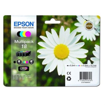 Tusze oryginalne T1806 do Epson (C13T18064012) (komplet)