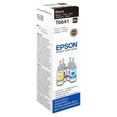 Tusz oryginalny T6641 do Epson (C13T66414) (Czarny)