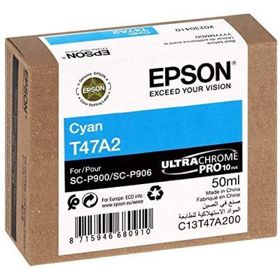 Tusz oryginalny T47A2 do Epson (C13T47A200) (Błękitny)