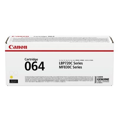 Toner oryginalny 064 Y do Canon (4931C001) (Żółty)