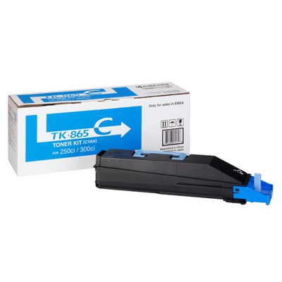 Toner oryginalny TK-865C do Kyocera (1T02JZCEU0) (Błękitny)