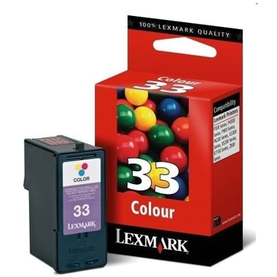 Tusz oryginalny 33 do Lexmark (18CX033E) (Kolorowy)