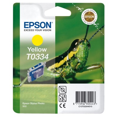 Tusz oryginalny T0334 do Epson (C13T03344010) (Żółty)