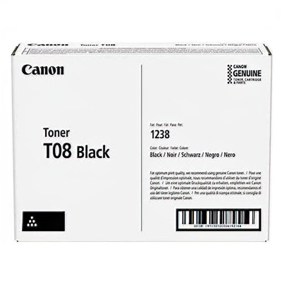 Toner oryginalny T08 do Canon (3010C006) (Czarny)