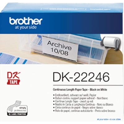 Taśma oryginalny DK-22246 do Brother (DK-22246) (Biały)