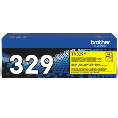 Toner oryginalny TN-329Y do Brother (TN329Y) (Żółty)