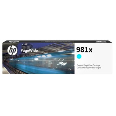 Tusz oryginalny 981X do HP (L0R09A) (Błękitny)