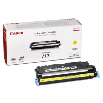 Toner oryginalny CRG-717 Y do Canon (2575B002AA) (Żółty)