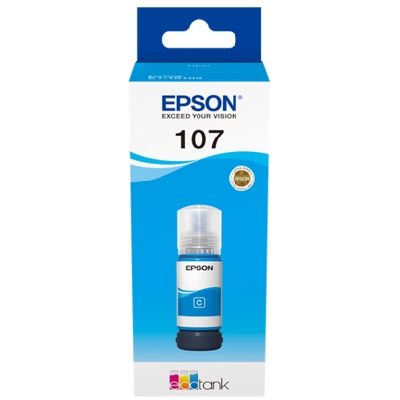 Tusz oryginalny 107 do Epson (C13T09B240) (Błękitny)