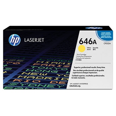 Toner oryginalny 646A do HP (CF032A) (Żółty)