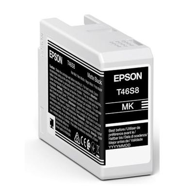 Tusz oryginalny T46S8 do Epson (C13T46S800) (Czarny matowy)