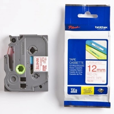 Taśma oryginalny TZe-232 do Brother (TZE232) (Biały) Taśma oryginalny TZe-232 do Brother (TZE232) (Biały)