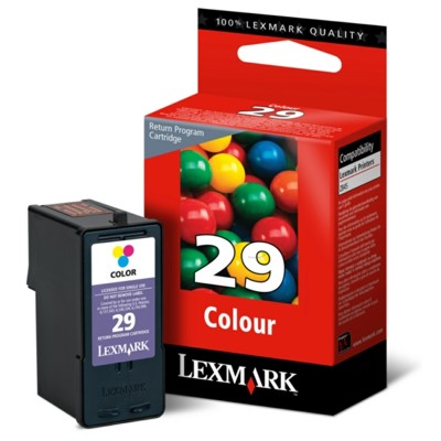 Tusz oryginalny 29 do Lexmark (18C1429E) (Kolorowy)