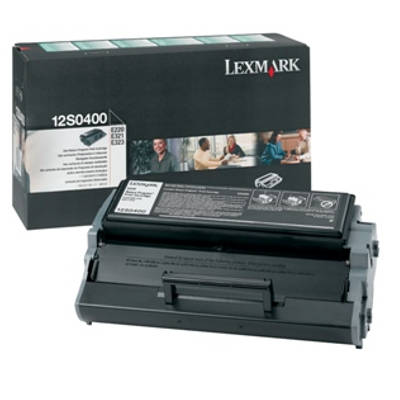 Toner oryginalny 12S0400 do Lexmark (12S0400) (Czarny)