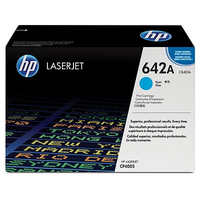 Toner oryginalny 642A do HP (CB401A) (Błękitny)