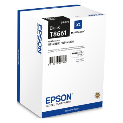 Tusz oryginalny T8661 do Epson (C13T866140) (Czarny)