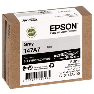 Tusz oryginalny T47A7 do Epson (C13T47A700) (Grey)