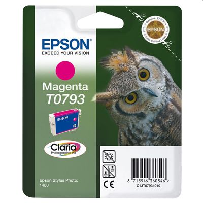 Tusz oryginalny T0793 do Epson (C13T07934010) (Purpurowy)