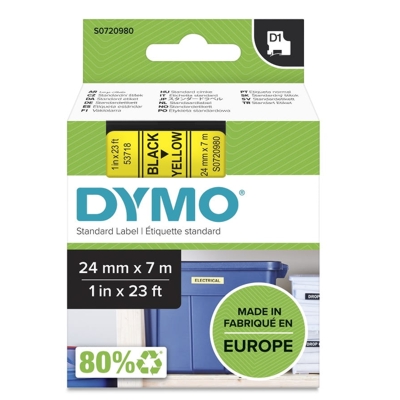 Taśma Barwiąca oryginalny D1-53718 do DYMO (D1-53718) (Żółty)
