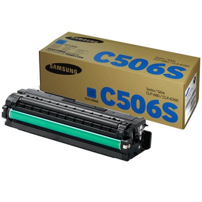 Toner oryginalny CLT-C506S 1,5K do Samsung (SU047A) (Błękitny)