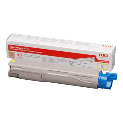 Toner oryginalny C3520/3530 do Oki (43459369) (Żółty)