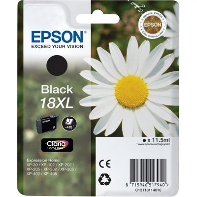 Tusz oryginalny T1811 do Epson (C13T18114010) (Czarny)