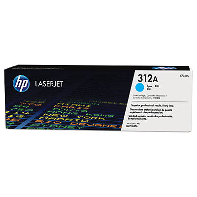 Toner oryginalny 312A do HP (CF381A) (Błękitny)