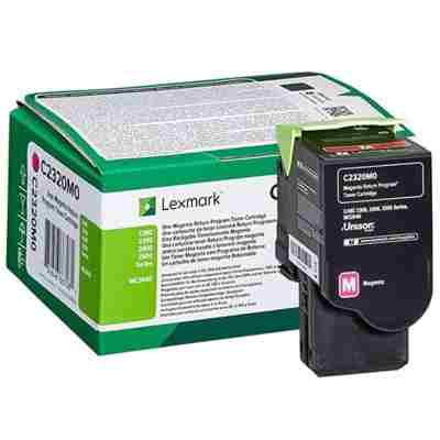 Toner oryginalny C232 do Lexmark (C2320M0) (Purpurowy)