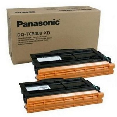 Tonery oryginalne DQ-TCB008-XD do Panasonic (DQ-TCB008-XD) (Czarny) (dwupak)
