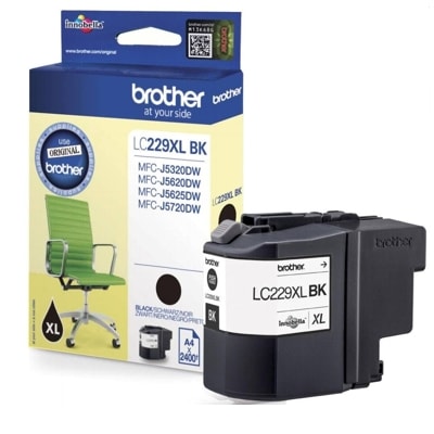 Tusz oryginalny LC-229 BK do Brother (LC229BK) (Czarny)