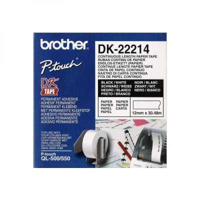 Etykiety oryginalny DK-22214 do Brother (DK-22214) (Biały)