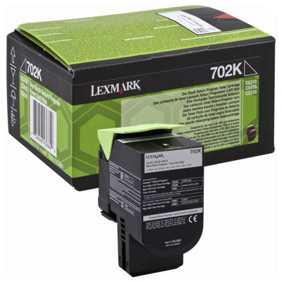 Toner oryginalny 702K do Lexmark (70C20K0) (Czarny)