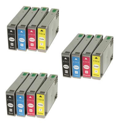 3x Tusze zamienniki T7015 do Epson (C13T071540A0) (komplet)