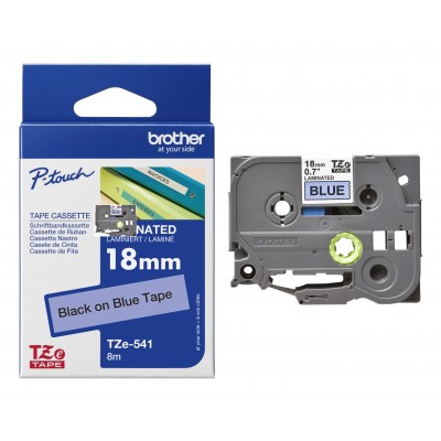 Taśma oryginalny TZe-541 do Brother (TZe-541) (Niebieski) Taśma oryginalny TZe-541 do Brother (TZe-541) (Niebieski)