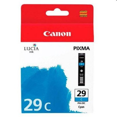 Tusz oryginalny PGI-29C do Canon (4873B001) (Błękitny)