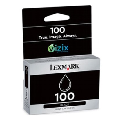 Tusz oryginalny 100 BK do Lexmark (14N0820E) (Czarny)