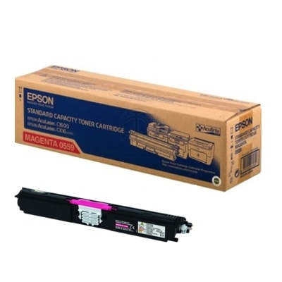 Toner oryginalny C1600/CX16 do Epson (C13S050555) (Purpurowy)