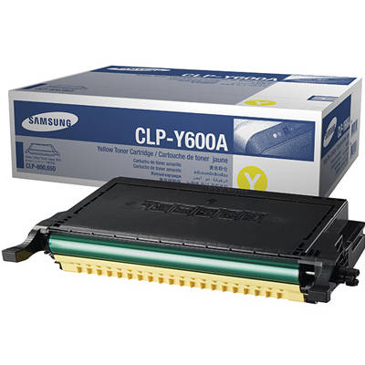 Toner oryginalny CLP-Y600A do Samsung (CLP-Y600A) (Żółty)