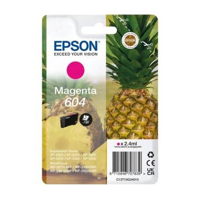 Tusz oryginalny 604 do Epson (C13T10G34010) (Purpurowy)