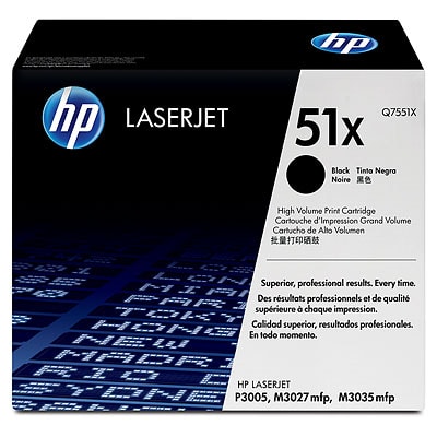 Toner oryginalny 51X do HP (Q7551X) (Czarny)