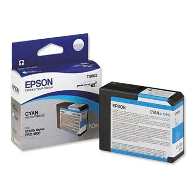 Tusz oryginalny T5802 do Epson (C13T580200) (Błękitny)